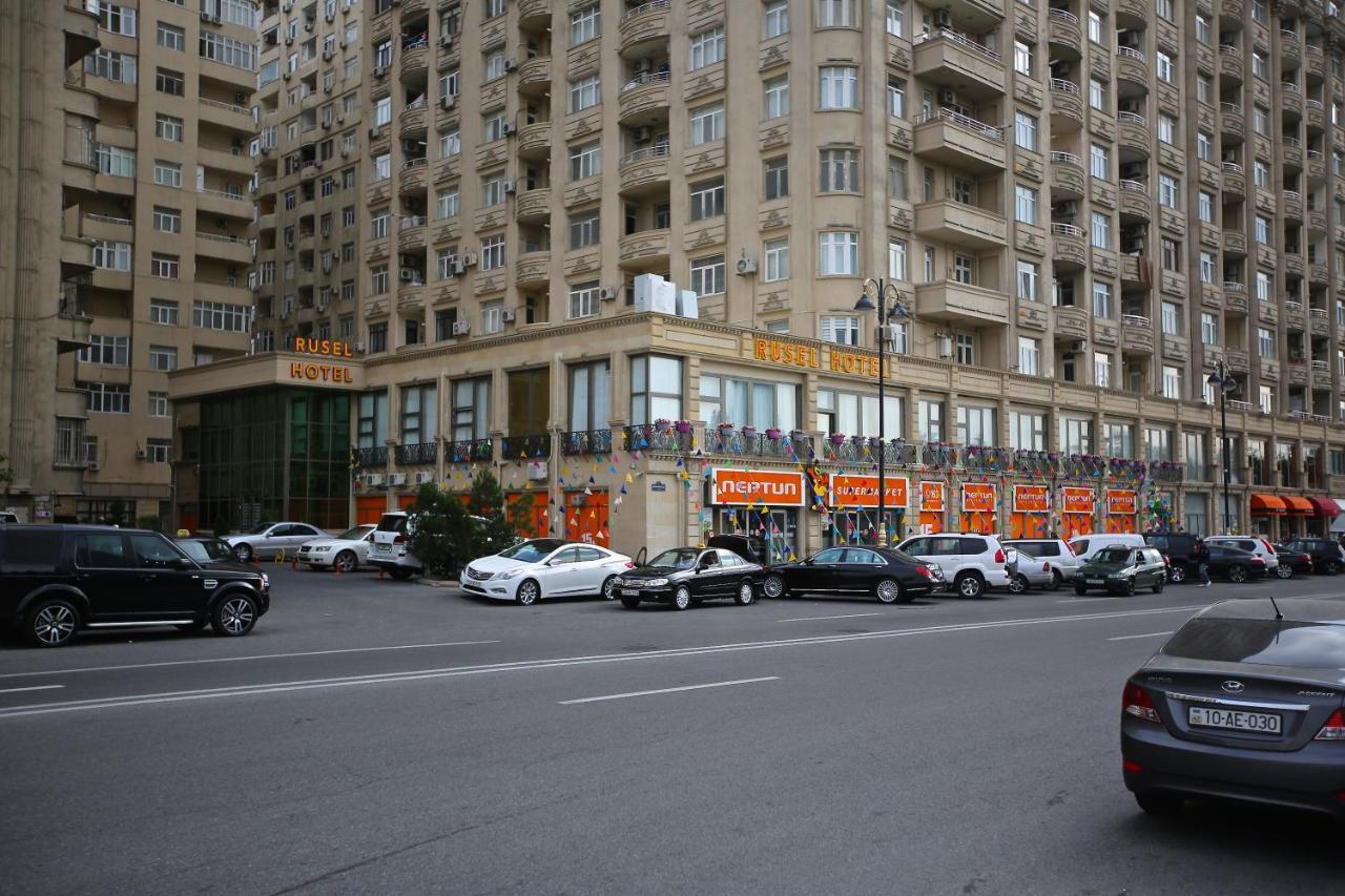 Rusel Hotel Baku Exterior foto